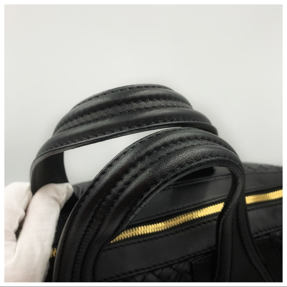 GIVENCHY Nightingale Satchel Woven Leather - Picture 6 of 17